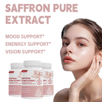Capsules de Safran OEM pour Adultes – Beauté, Perte de Poids, Énergie, Humeur, Santé Oculaire et Cardiaque – Extrait Pur – Non destiné aux femmes enceintes – Durée de conservation : 36 mois