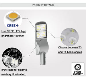 IP65 Modular LED Street Light 60W 100W 150W Indoor Wholesale Outdoor Street Light - Product Image 4