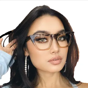 Ade Wu XA5154 Mode Blauw Licht Blokkeren Brilmontuur Vrouwen Optics Anti Blauw Brillen Cat Eye Bril