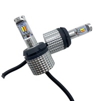 T7 40W blanc jaune couleur LED ampoule voiture clignotant indicateur de stationnement feu de recul DRL pause lumière fort décodage