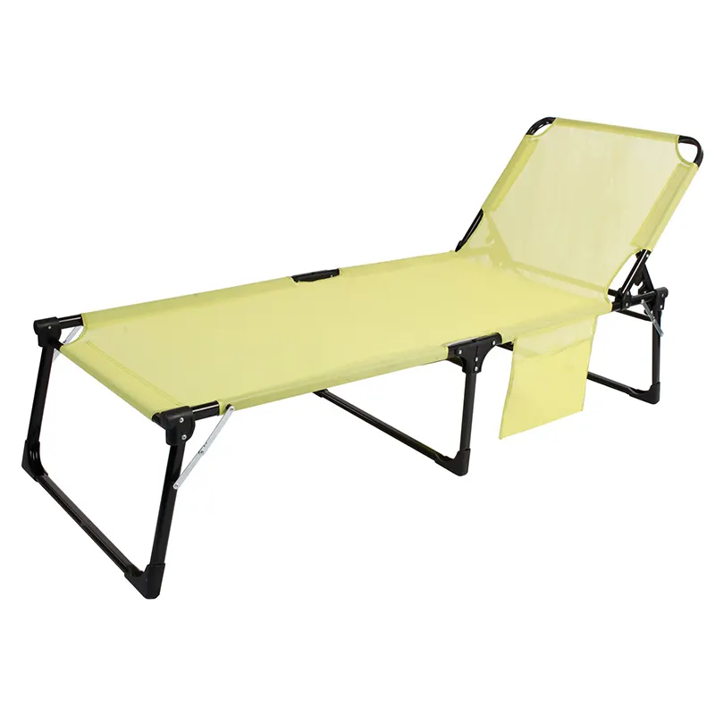 Роскошный складной Алюминиевый Пляжный стул для отдыха на открытом воздухе 3 позиции с солнцезащитным козырьком