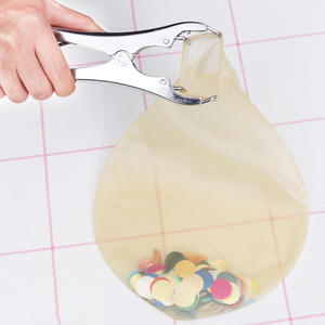 Ballon Bördel zange Latex Ballon gefüllt Pailletten Papier Welle Kugel Bördel Ballon Expansions zange Dilatator - Product Image 4