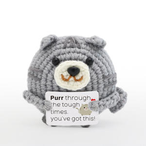 Bambole di Animali Carini Fatte a Mano in Lana Lavorata a Maglia: Cuccioli, <span class=keywords><strong>Pony</strong></span> e Maialini - Energia Positiva - Product Image 3