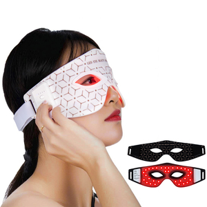 2025 <span class=keywords><strong>lunettes</strong></span> <span class=keywords><strong>de</strong></span> massage <span class=keywords><strong>de</strong></span> thérapie photonique LED <span class=keywords><strong>de</strong></span> type debout avec lumière rouge (630nm) matériau en silicone pour traitement sous les yeux - Product Image 2