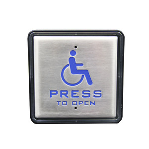 สวิตช์กดแบบไร้สาย ควบคุมการเข้าออกอัจฉริยะ สำหรับห้องน้ำผู้พิการ แผงสวิตช์ประตู<span class=keywords><strong>บาน</strong></span><span class=keywords><strong>เลื่อน</strong></span>อัตโนมัติ - Product Image 6