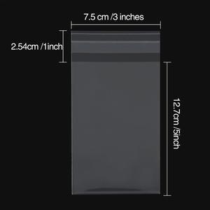 OPPビニール袋,再利用可能な再利用可能な服下着,窒息警告印刷任意の色 - Product Image 4