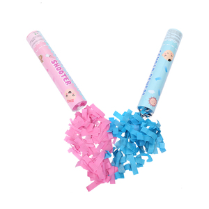 Personnalisation personnalisée <span class=keywords><strong>Blue</strong></span> Pink <span class=keywords><strong>Boy</strong></span> Girl Confetti Shooter Gender Reveal <span class=keywords><strong>Poppers</strong></span> pour femmes et hommes - Product Image 5