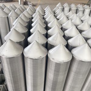 Écran de puits en acier inoxydable 304 316 Johnson, filtre à mailles pour tuyau de puits, écrans de puits à coin avec anneau biseauté - Product Image 3