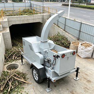 Broyeur de bois, déchiqueteuse de bois, <span class=keywords><strong>moteur</strong></span> agricole forestier à entraînement direct pour la coupe - Product Image 2