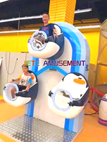 Manège Mini-Ferris Wheel Pingouin 3/5 Places en Promotion pour Parc d'Attractions – Attractions Mini-Ferris Wheel Intérieur/Extérieur pour Enfants