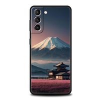 Coque de téléphone japonaise Anime Landscape Art pour Samsung Galaxy S24 S23 S22 S20 Ultra S21 FE 5G S10 S9 Plus S10E S8 Soft Cover