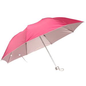 <span class=keywords><strong>Parapluie</strong></span> pliable miniature publicitaire bon marché à 3 plis avec impressions de logo, parapluies transparents - Product Image 4