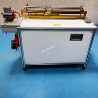 Machine à rainurer en V semi-automatique pneumatique manuelle pour boîtes en carton, coupe-coins pour carton gris rigide