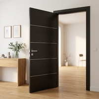 Porte intérieure moderne en bois massif de haute qualité avec isolation acoustique pour hôtels, appartements, chambres, maisons et villas