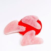 HZ Summer Welcomed Rose Quartz Jade Gua Sha pour Exercices Vaginaux, Sphères et Œufs de Massage