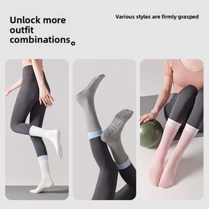 Calzini Sportivi Acheng's Zhejiang all'Ingrosso, Senza Cuciture, per Pilates e Yoga, Antiscivolo, Antibatterici, in Cotone, per Fitness e Dimagrimento, Personalizzabili - Product Image 4