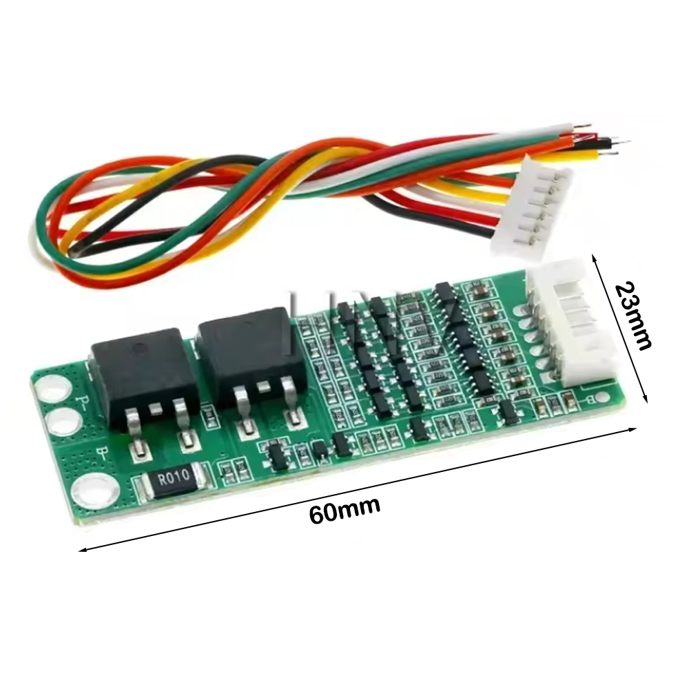 Produktbild von 1x 5S 15A Li-Ion Akku Schutzplatine BMS – PCB Lade- Und Zellenschutzboard
