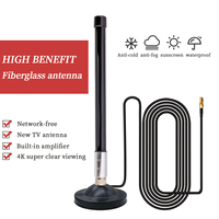Antenne WiFi extérieure omnidirectionnelle haute performance 8dBi 868/915/2.4G/5.8G MHz longue portée en fibre de verre