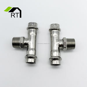 ملف شخصي من الفولاذ المقاوم للصدأ M SS s خيط خارجي تي صحافة مع موضوع BSP NPT - Product Image 3