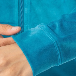 Vêtement de sport en molleton léger et respirant, 100% nylon, uni, grande taille, décontracté, pour femmes, marque personnalisée en gros, hiver - Product Image 5