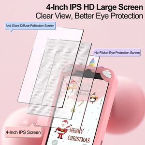 Téléphone jouet pour bébé 4 pouces OEM, nouveau téléphone portable éducatif haute définition 4 pouces avec caméra tactile pour enfants - Product Image 4