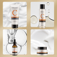 OEM KORMESIC Vente en gros Masque facial hydratant anti-âge à base de riz à base de plantes Sérum pour le visage Crème pour les yeux Ensemble de soins de la peau