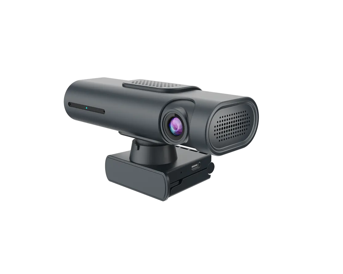 4K Webcam Motion Tracking Webcam Met Gebaar Controle En Rotatie Vrij Met Ai Tracking 2x Zoom Webcamera Voor Pc