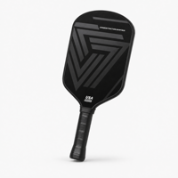 Ensemble complet de raquettes de pickleball en fibre de carbone T700, 2 raquettes avec 4 balles et sac de transport pour la famille en plein air