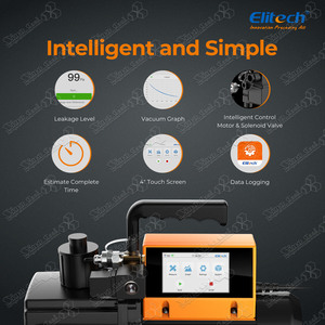 Bomba de Vacío Inteligente para HVAC y Automoción Elitech V700, 7 CFM, 2 Etapas, Pantalla Táctil, Aplicación Inteligente - Product Image 2