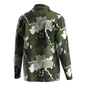 Camiseta Polo de Golf de Manga Larga de Secado Rápido para Hombre, Camiseta Deportiva con Cuello Pique para Senderismo, Pesca y Otras Actividades al Aire Libre, Impermeable y Transpirable - Product Image 2