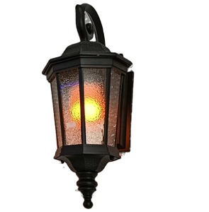 Applique murale de jardin étanche design Offre Spéciale moderne <span class=keywords><strong>RAB</strong></span>/Bronze/noir en aluminium et verre applique extérieure (6001-W) - Product Image 1