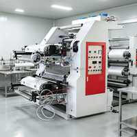 Machine d'impression de film plastique haute vitesse 2 couleurs HDPE LDPE PE PP OPP BOPP