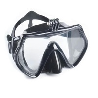 Masque de plongée libre, équipement de plongée sous-marine, lunettes de plongée sportives avec support GoPro