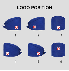 Cappello Chirurgico Personalizzato in Cotone per Uomo e Donna, Berretto per Infermieri e Dentisti, Elastico e Regolabile, Cappello Ospedaliero - Product Image 6