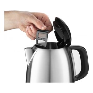 Bouilloire électrique 2400W (1Lt) ADVENTURE Compatto Noir et Argent 24991 70 - Product Image 3