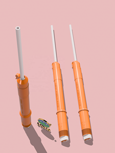 Vòi phun nước dạng xoay  Tưới theo yêu cầu  Màu cam - Product Image 4