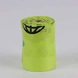 Customizable Plastic Poo Bags 100% Natural Biodegradable Pet Waste Roll Easy Tear-Off Friendly Dog Poop Bag - Product Image 6