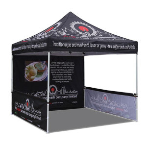 Tente de stand d'exposition portable et pliable 10x10 pieds avec logo personnalisé pour publicité extérieure – Vente en gros - Product Image 1