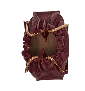 Sac à bandoulière plissé en cuir PU souple, nouveau sac décontracté, avec pendentif en métal, sac à bandoulière avec étiquette, sac pour femme - Product Image 5