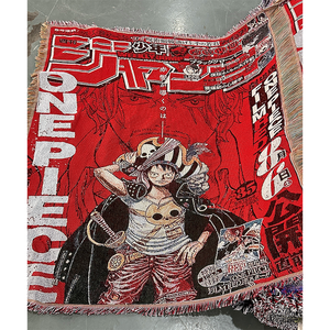 Tapisserie Jacquard Personnalisée en Usine, Motif Dessin Animé, Couverture Tricotée et Tissée, Plaid en Fil - Product Image 6