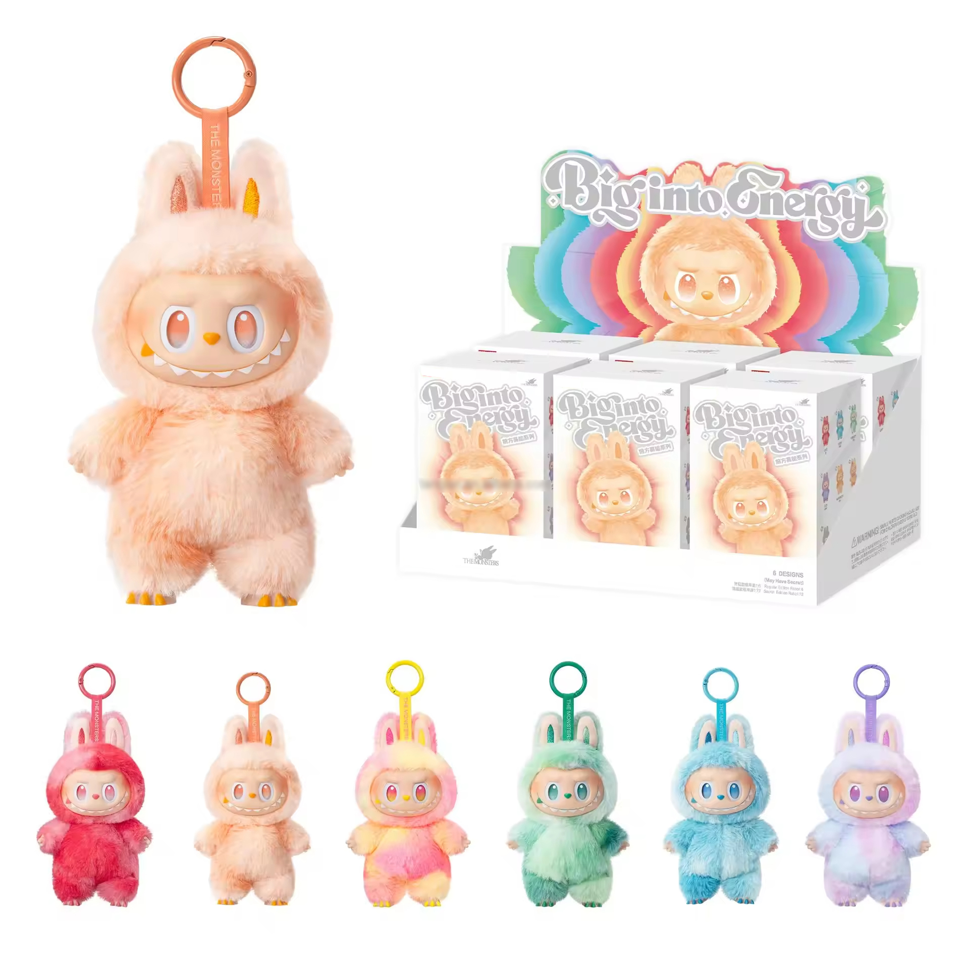 ぬいぐるみ LABUBU labubu ぬいぐるみペンダント ラブブ - メルカリ