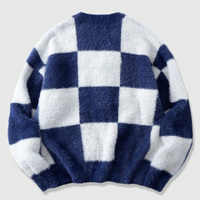 Nouveau cardigan tricoté pour homme ODM à manches longues, design en maille, anti-plis, anti-boulochage, en tissu peluche doux, manteau d'hiver chaud pour vous garder au chaud