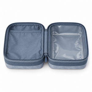 Toiletry <b>Bag</b> Wet and Dry Separated Travel <b>Wash</b> Pouch TPU Laminated Waterproof <b>Compartment</b> Custom Logo - Product Image 5