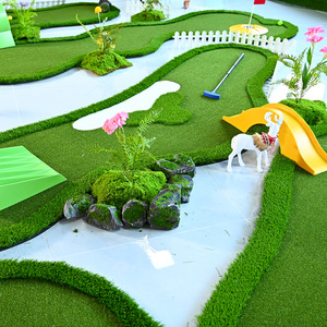 Machine d'entraînement de golf en salle personnalisée à 18 trous avec obstacles mobiles pour l'entraînement et les loisirs - Product Image 5