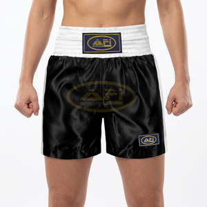 Shorts en satin UFC pour hommes, séchage rapide, respirants, équipement de boxe, logo personnalisé, coupe ample, entraînement MMA, Muay Thai, arts martiaux - Product Image 3