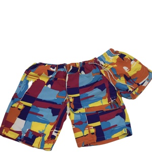 Pantalones cortos casuales anómalos para mujer y hombre con logotipo personalizado, dibujo, bordado, piernas deportivas - Product Image 5