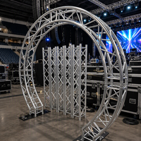 Estructura de Aluminio de Alta Resistencia TFR con Configuración Arqueada y Sistema de Elevación Confiable para la Organización de Eventos