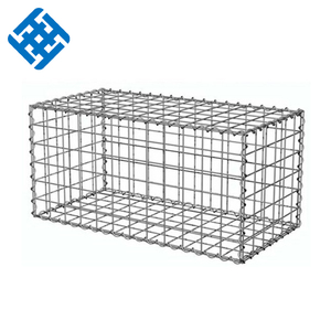 2x1x1 PVC Coated Gabion Basket <strong>Square</strong> Hole Welded Gabion Cage <strong>Mesh</strong> for Gabion Bench Projects Cut-to-Size by China <strong>Mesh</strong> <strong>Factory</strong> - Product Image 1