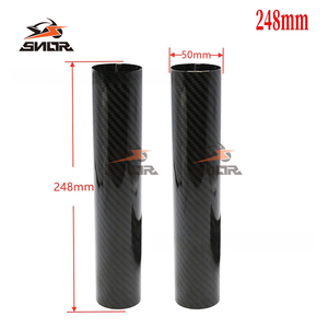 SNOR, venta al por mayor, accesorios para motocicleta, cubiertas de Amortiguador delantero de fibra de carbono para KTM, Honda, Kawasaki y <span class=keywords><strong>Ducati</strong></span> - Product Image 3