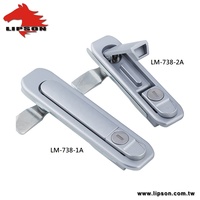 Loquet de compression de porte LM-738-2A, boîte à clés, panneau de serveur réseau, armoire électrique, serrure de panneau électrique